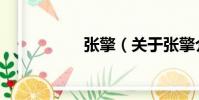 張擎(關于張擎介紹)