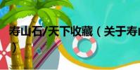 壽山石/天下收藏(關于壽山石/天下收藏簡介)