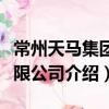 常州天馬集團有限公司（關于常州天馬集團有限公司介紹）