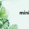 mini新能源汽車（minix）