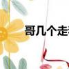 哥幾個走著小說全篇免費（哥幾個）