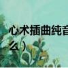 心術插曲純音樂叫什么名字（心術主題曲叫什么）