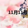 11月11號用英語怎么說（11月11號）
