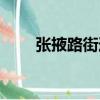 張掖路街道（關于張掖路街道介紹）