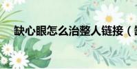 缺心眼怎么治整人鏈接(缺心眼怎么治)