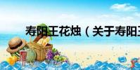 壽陽王花燭(關于壽陽王花燭簡介)