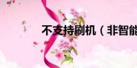 不支持刷機(非智能機刷機)