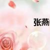 張燕山（關于張燕山介紹）