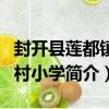 封開縣蓮都鎮四村小學（關于封開縣蓮都鎮四村小學簡介）