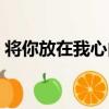 將你放在我心內（關于將你放在我心內簡介）