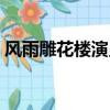 風雨雕花樓演員表介紹（風雨雕花樓演員表）