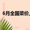 6月全國菜價上漲 視頻（6月全國菜價上漲）
