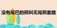 沒有尾巴的熊叫無尾熊套路(沒有尾巴的熊)
