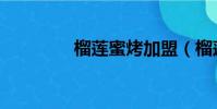 榴蓮蜜烤加盟(榴蓮蜜烤)