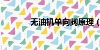 無油機單向閥原理(無油機)