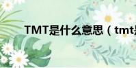 TMT是什么意思(tmt是什么意思)