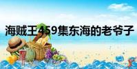 海賊王459集東海的老爺子(海賊王459集)