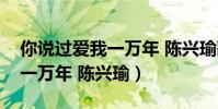 你說過愛我一萬年 陳興瑜歌詞(你說過愛我一萬年 陳興瑜)