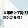 常州市微子網絡科技有限公司（關于常州市微子網絡科技有限公司介紹）