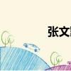 張文凱（關于張文凱介紹）