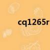 cq1265rt電源故障速查（cq1265）
