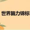 世界腦力錦標賽腦力大師（世界腦力錦標賽）