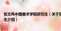 張文鳳中國美術學院研究生(關于張文鳳中國美術學院研究生介紹)