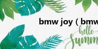 bmw joy(bmw joy)