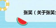 張笑(關于張笑介紹)