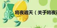 將夜遮天(關于將夜遮天簡介)