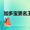 加多寶更名王老吉（王老吉為什么改名加多寶）