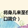 將身兒來至在大借口（關于將身兒來至在大借口簡介）