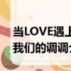 當LOVE遇上我們的調調（關于當LOVE遇上我們的調調介紹）