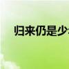歸來仍是少年（關于歸來仍是少年介紹）