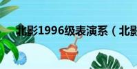 北影1996級表演系(北影96級表演系)