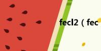fecl2(fec)
