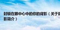 封鎖在眼中心中的你的背影(關于封鎖在眼中心中的你的背影簡介)