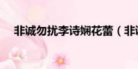 非誠勿擾李詩嫻花蕾(非誠勿擾李詩嫻)