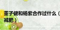 董子健和楊紫合作過什么(楊紫問董子健怎么減肥)