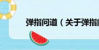 彈指問道(關于彈指問道介紹)