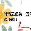 葉青云閉關十萬年小說叫什么名字（葉青云關閉十萬年是什么小說）