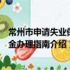 常州市申請失業保險金辦理指南（關于常州市申請失業保險金辦理指南介紹）