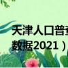 天津人口普查數據2021gdp（天津人口普查數據2021）