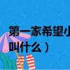 第一家希望小學（全國第一所手拉手希望小學叫什么）
