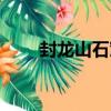 封龍山石窟（關于封龍山石窟簡介）