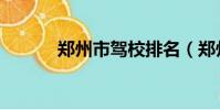 鄭州市駕校排名(鄭州市駕校)