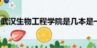 武漢生物工程學院是幾本是一本二本還是三本