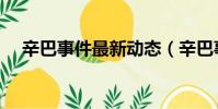 辛巴事件最新動態(辛巴事件最新進展)