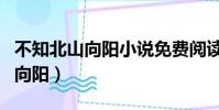 不知北山向陽小說免費閱讀無彈窗(不知北山向陽)