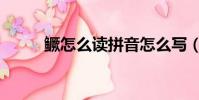 鱖怎么讀拼音怎么寫(鱖怎么讀)
